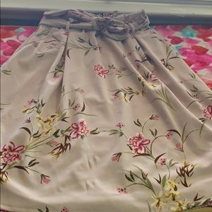 Flowered Skirt